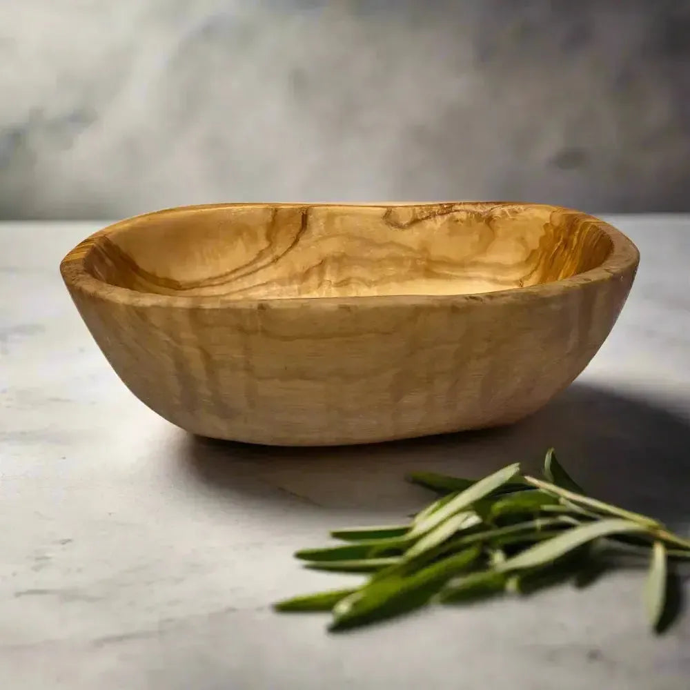 4er Set Olivenholz Tapas Schalen oval